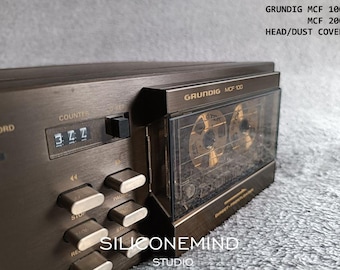 Head cover (dust cover) for GRUNDIG MCF100, MCF200, MCF-100, MCF-200. Replica.