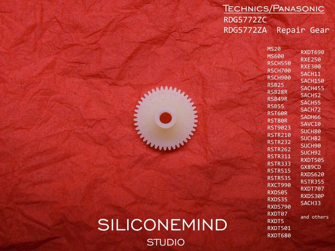 Technics/panasonic RDG5772ZC RDG5772ZA Repair Gear - Etsy Israel