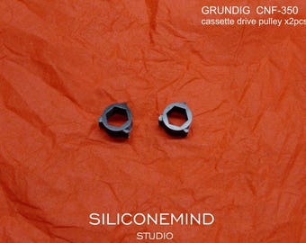 Cassette drive pulley (2pcs) for Grundig CNF-350