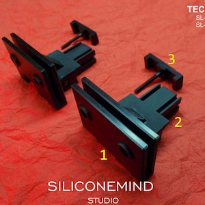 Hinges (x2) for Technics SL-Q200, SL-Q300, [+?]...
