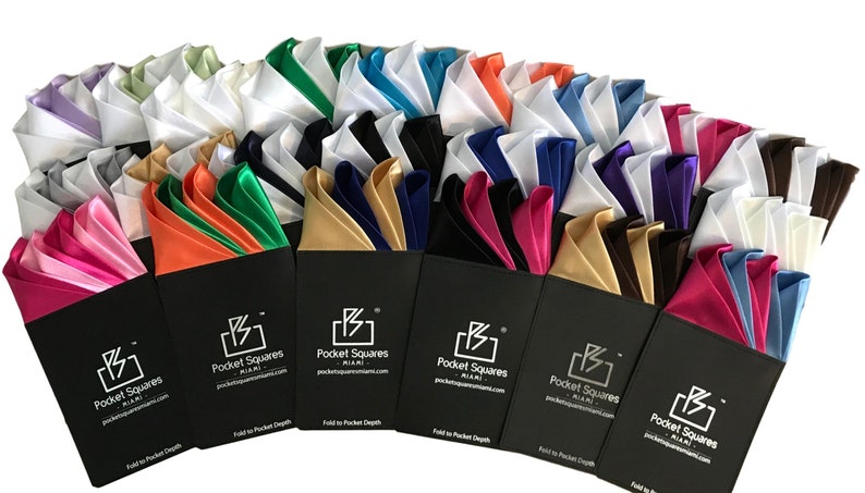 pre folded pocket squares