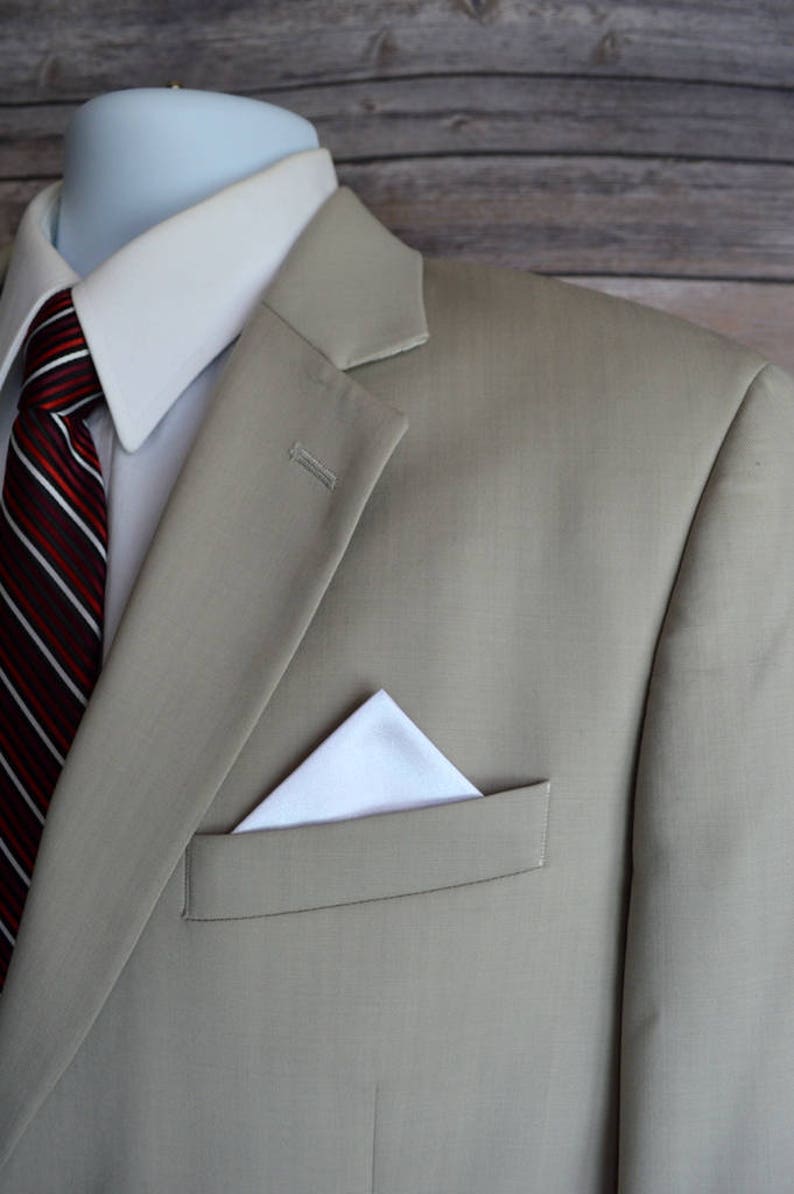 Pre Folded Pocket Square..Silk Vegas Collection