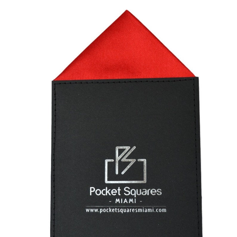 Pre Folded Pocket Square..Silk Vegas Collection