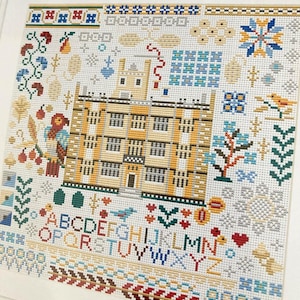 CROSS STITCH KIT The Craft House, Lancashire by Riverdrift House