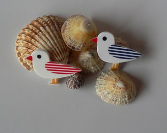 Sailor Seagull Brooch.