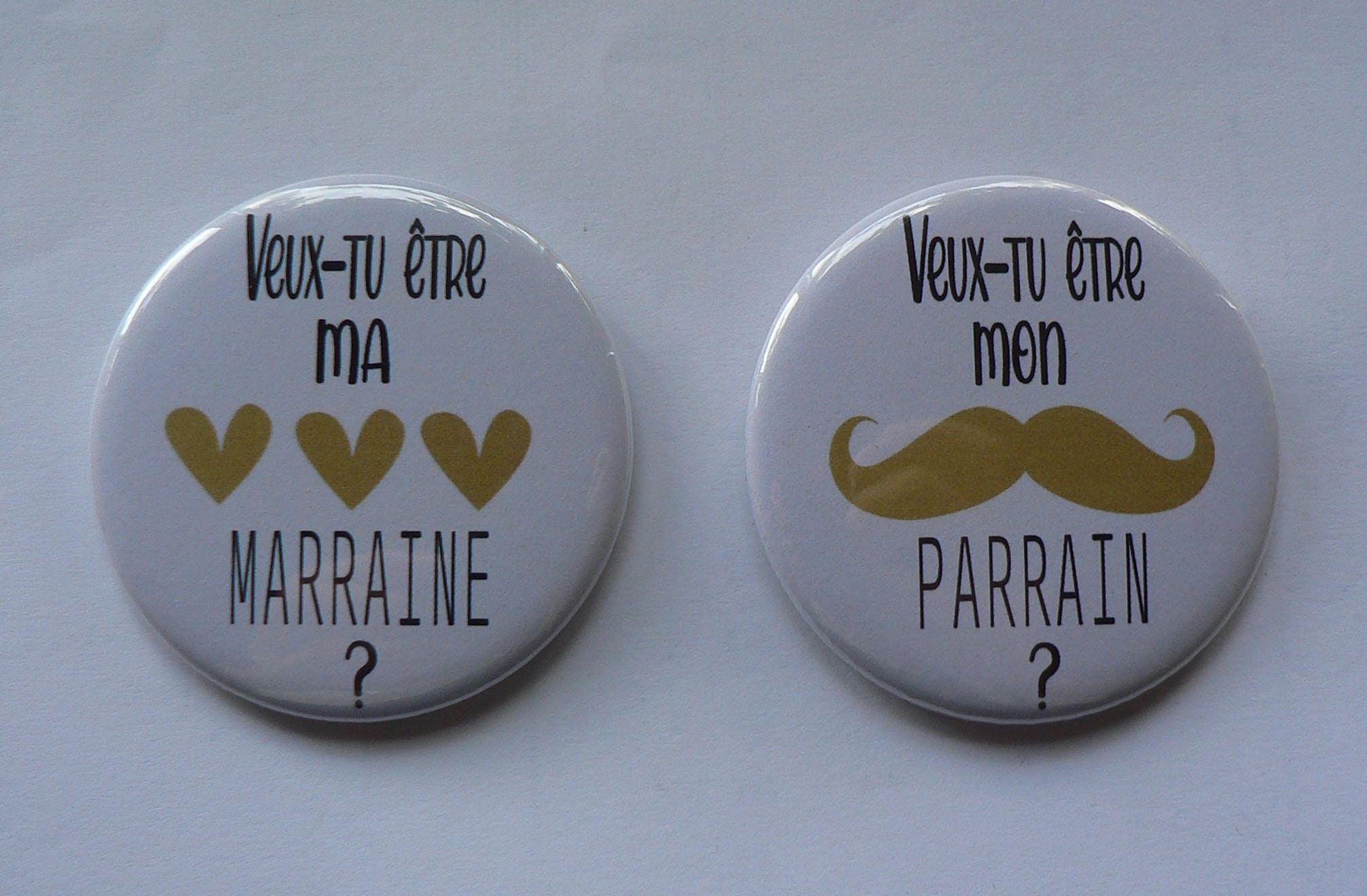 Demande Parrain Marraine Veux-Tu Être Mon/Ma Or.