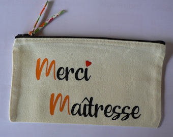 Cadeau Maîtresse Trousse Merci Maîtresse.