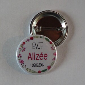 Kit Badges EVJF personalized wedding Country crown. image 3