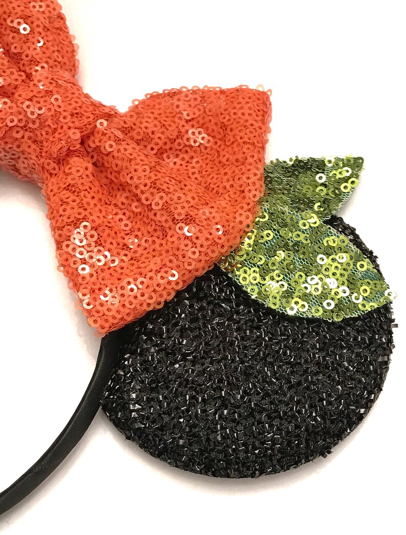 Orange Bird Mickey Ears Minnie Orange Bird Ears Custom Etsy