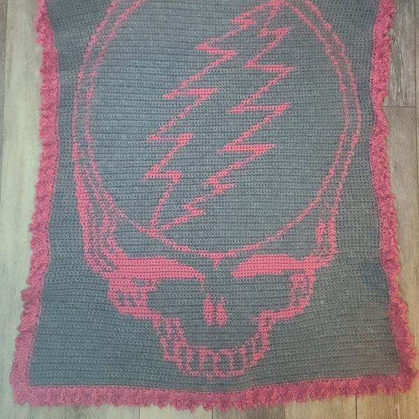 Grateful Dead Blanket Etsy
