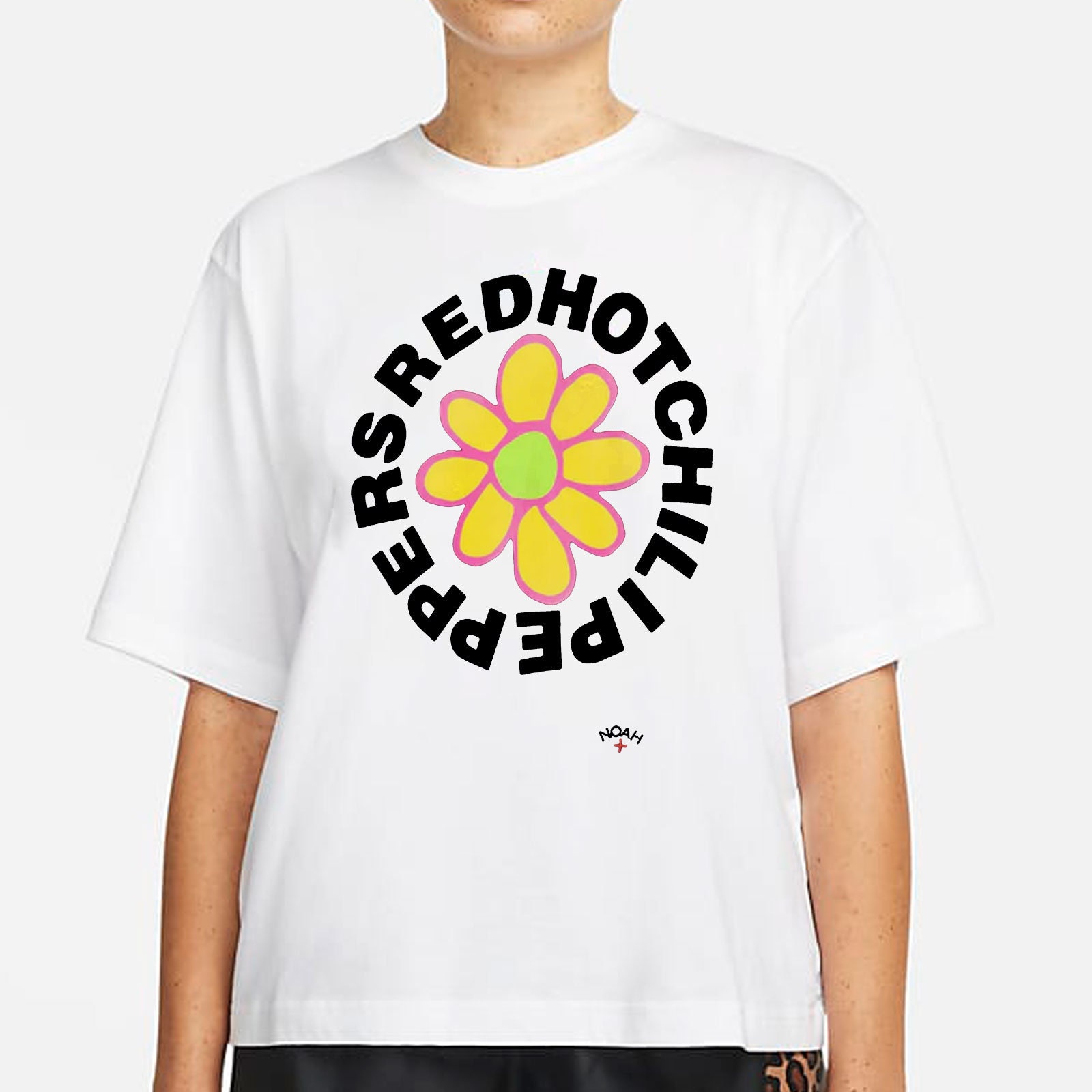 Noah x RHCP Flower Shirt, Noah x RHCP Shirt, Red Hot Chili Peppers x Noah Shirt