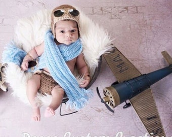 baby boy pilot outfit