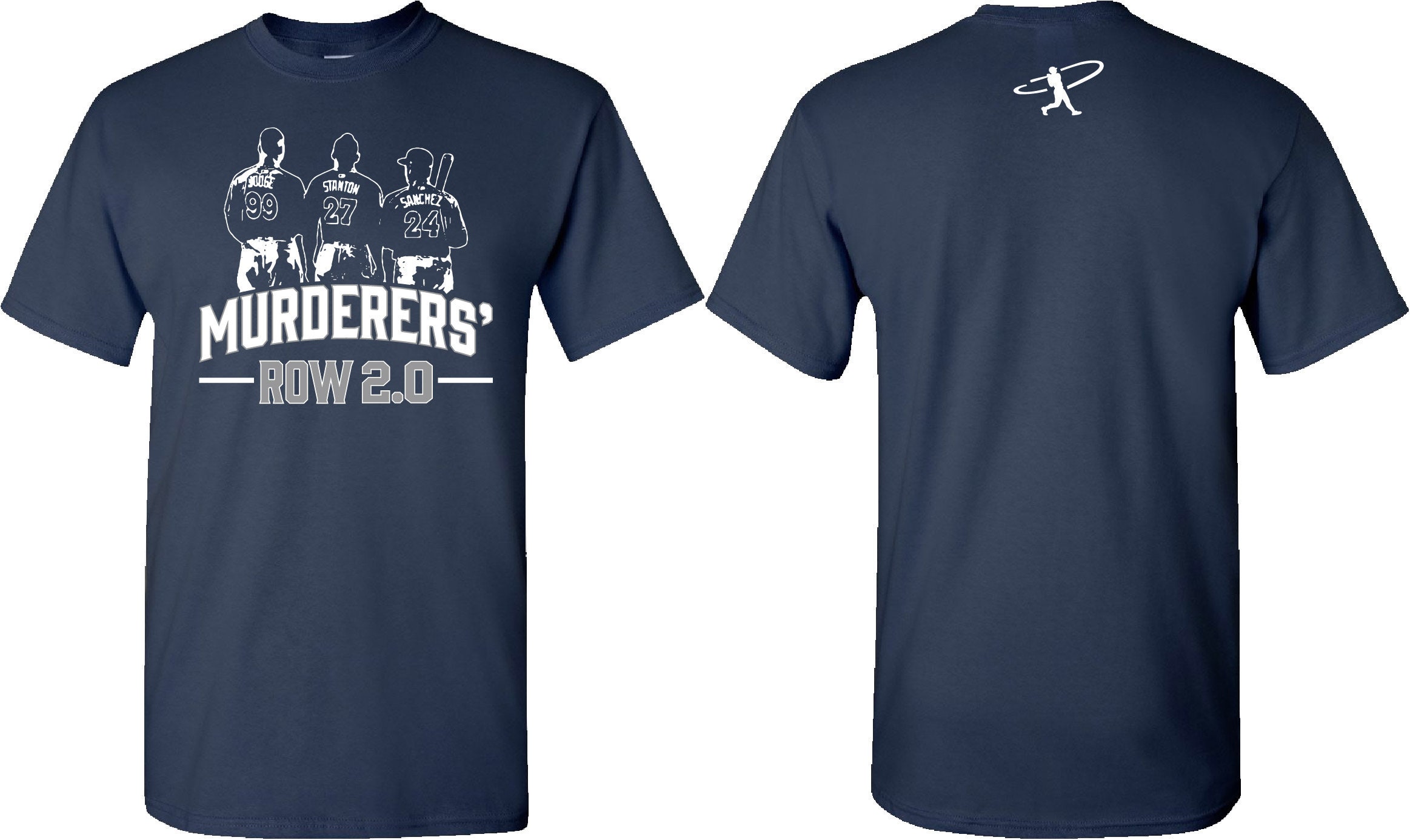 BRONXBOMBERTEES Murderers' Row 2.0 - New York Yankee T-shirts - Aaron Judge T-Shirt - Stanton T-Shirt