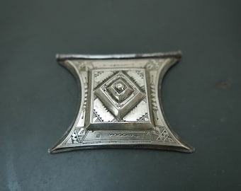 Old Tuareg Amulet Pendant, Touareg Tcherot Protective Talisman, African Tribal Jewelry,  Ethnic Vintage Jewelry