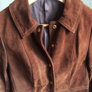 Vintage Leather Knee Length Coat