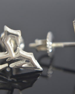 FINAL FANTASY X イヤリング　ピアス　銀　シルバー925 FF10 Final Fantasy Tidus Zanarkand Abes Earrings Sterling Silver .925