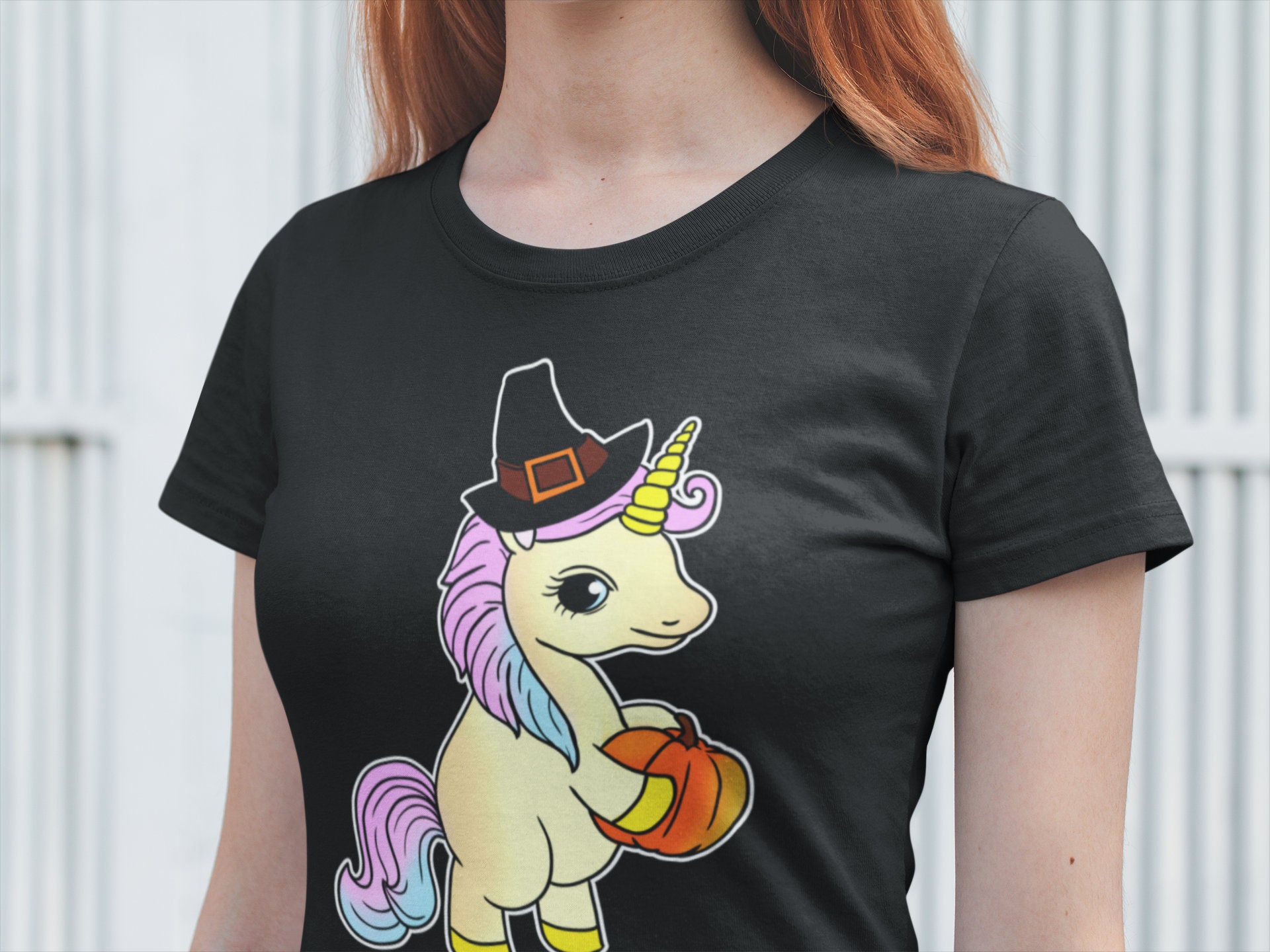 Discover Unicorn Pumpkin Shirt, Halloween Shirt, Halloween Gift, Pumpkin Unicorn Halloween Gift, Unicorn Gift, Halloween Party, Pumpkin Shirt