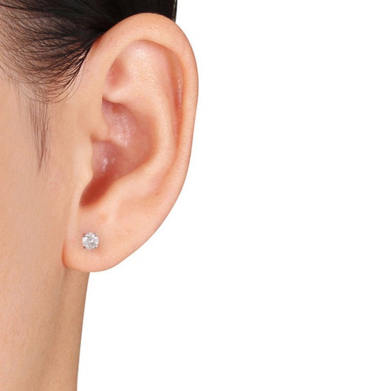 Diamond Stud Earrings Top Quality Diamonds Genuine Diamond Etsy