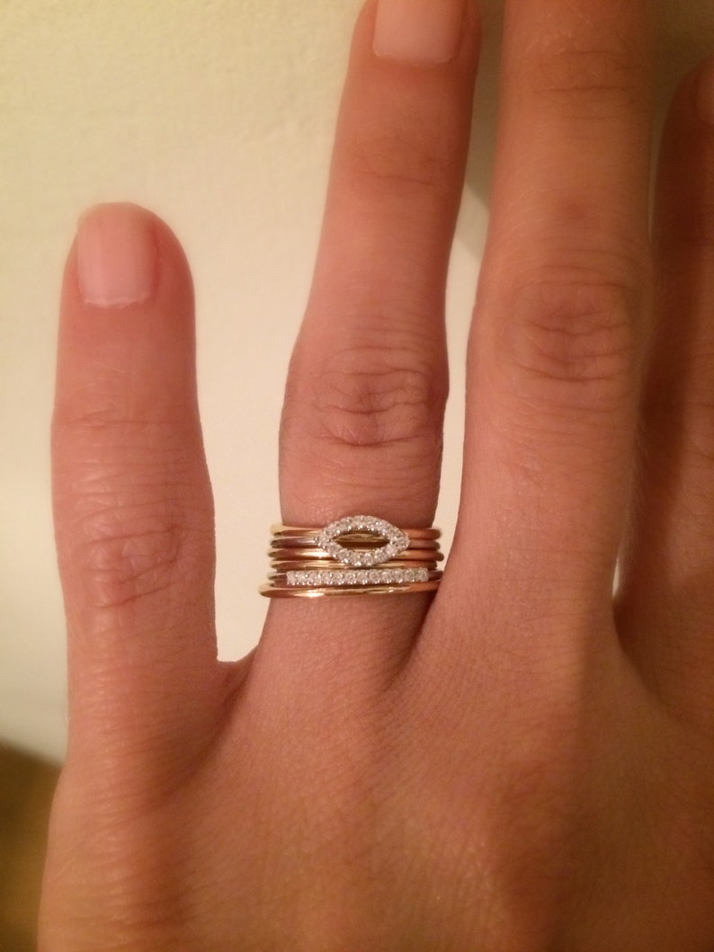 Wire Ring 1mm Band 14K SOLID gold Wedding Ring Minimal Jewelry Thin Wedding Band Dainty 1mm ring Minimalist Gift 1mm Rose Gold Band