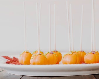 Pumpkin, Thanksgiving Cake Pops