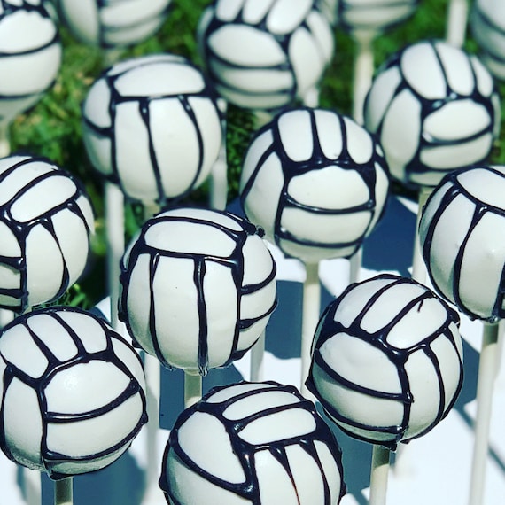 Volleyball Cake Pops Il_570xn