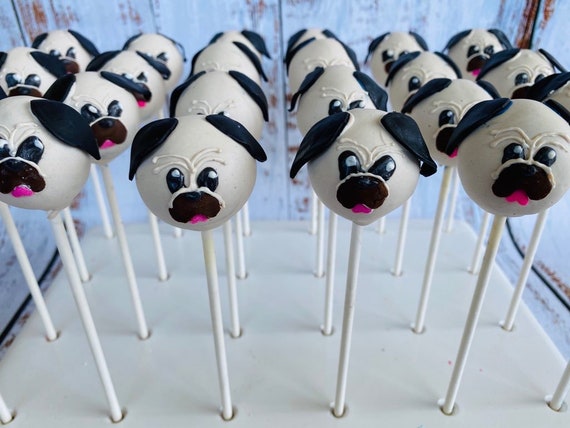 Pug Cake Pops Il_570xn