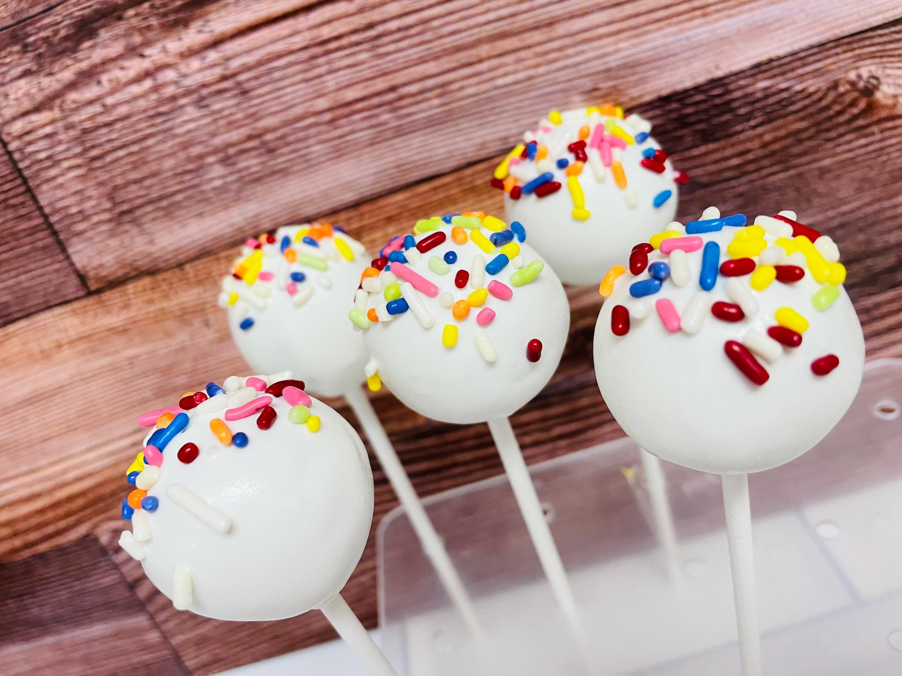 Dye Free Cake Pops