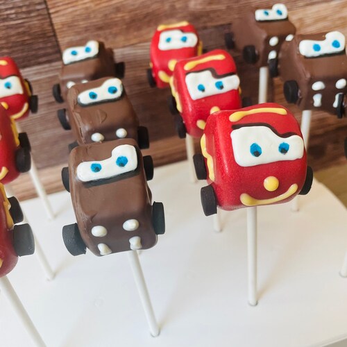 Racing Flag Cake Pops Etsy