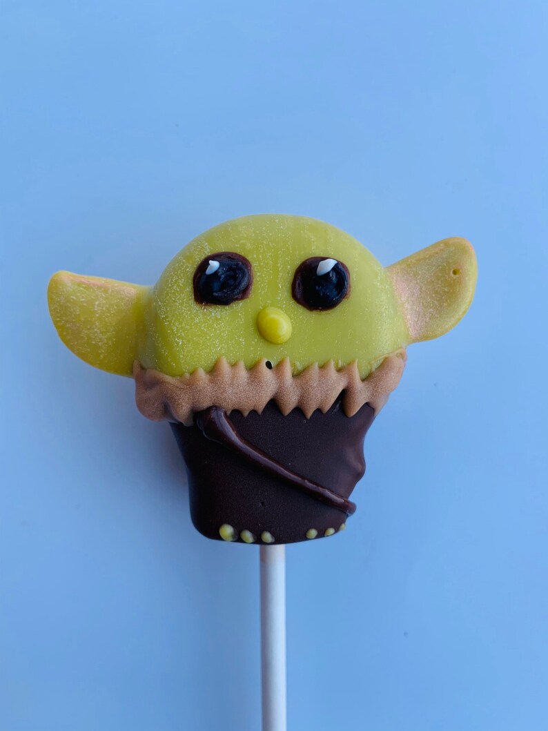 Baby Yoda Cake Pops Etsy