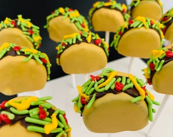 Taco Cake Pops