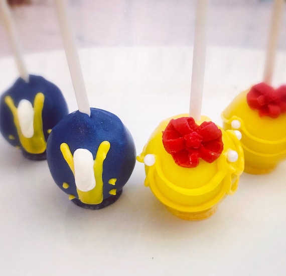 Beauty And The Beast Cake Pops By The Cake Ball Erina Catch My Party