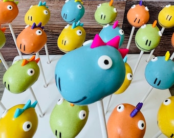 dinosaur cake pop molds