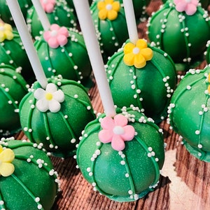 Cactus Cake Pops