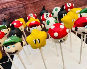 Video game character Inspired Cake Pops