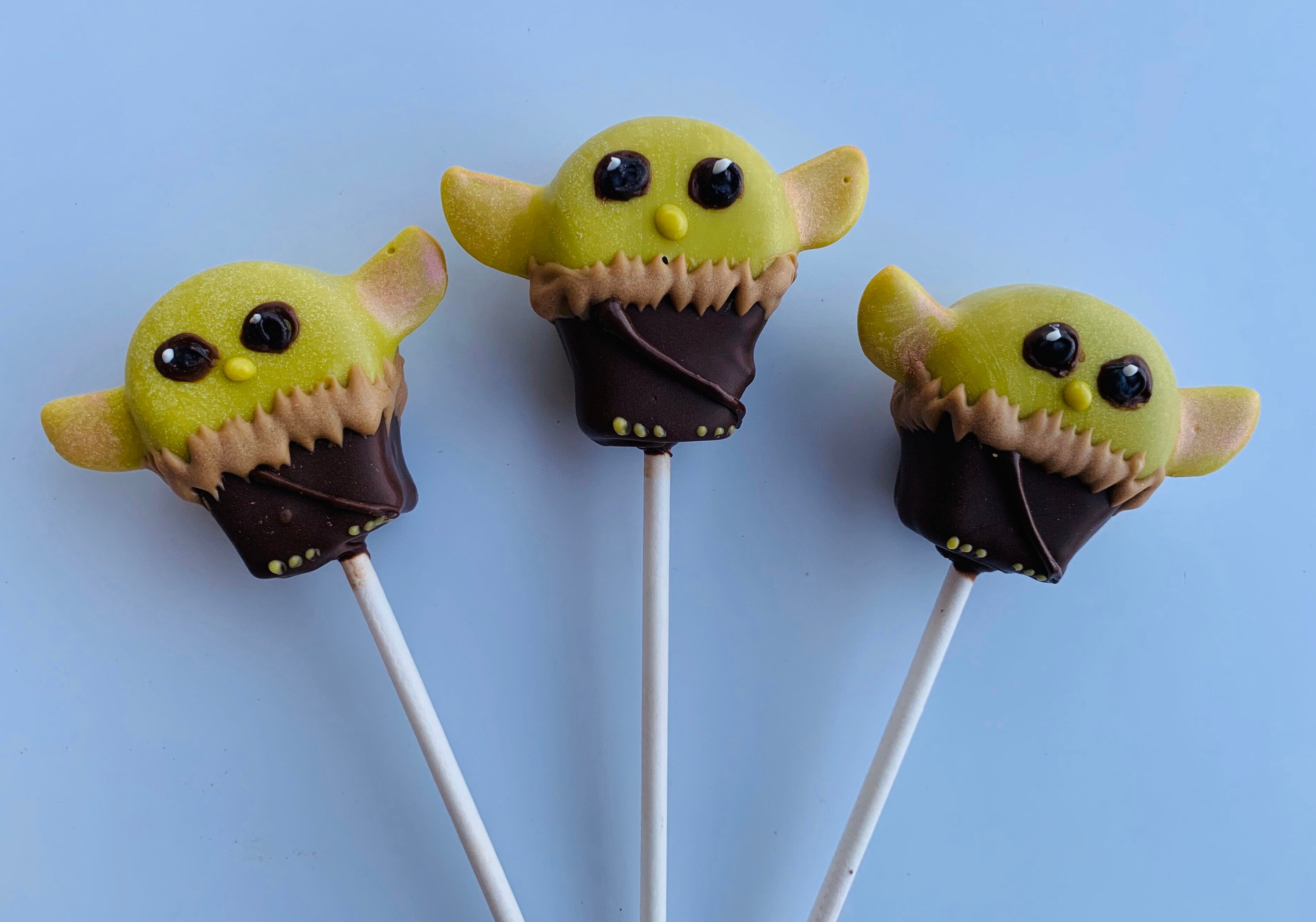 Baby Yoda Cake Pops Etsy