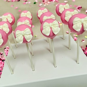 Bow Cake Pops