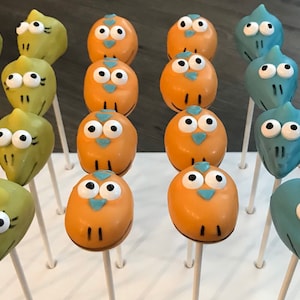 Dinosaur Train Themed Cake Pops