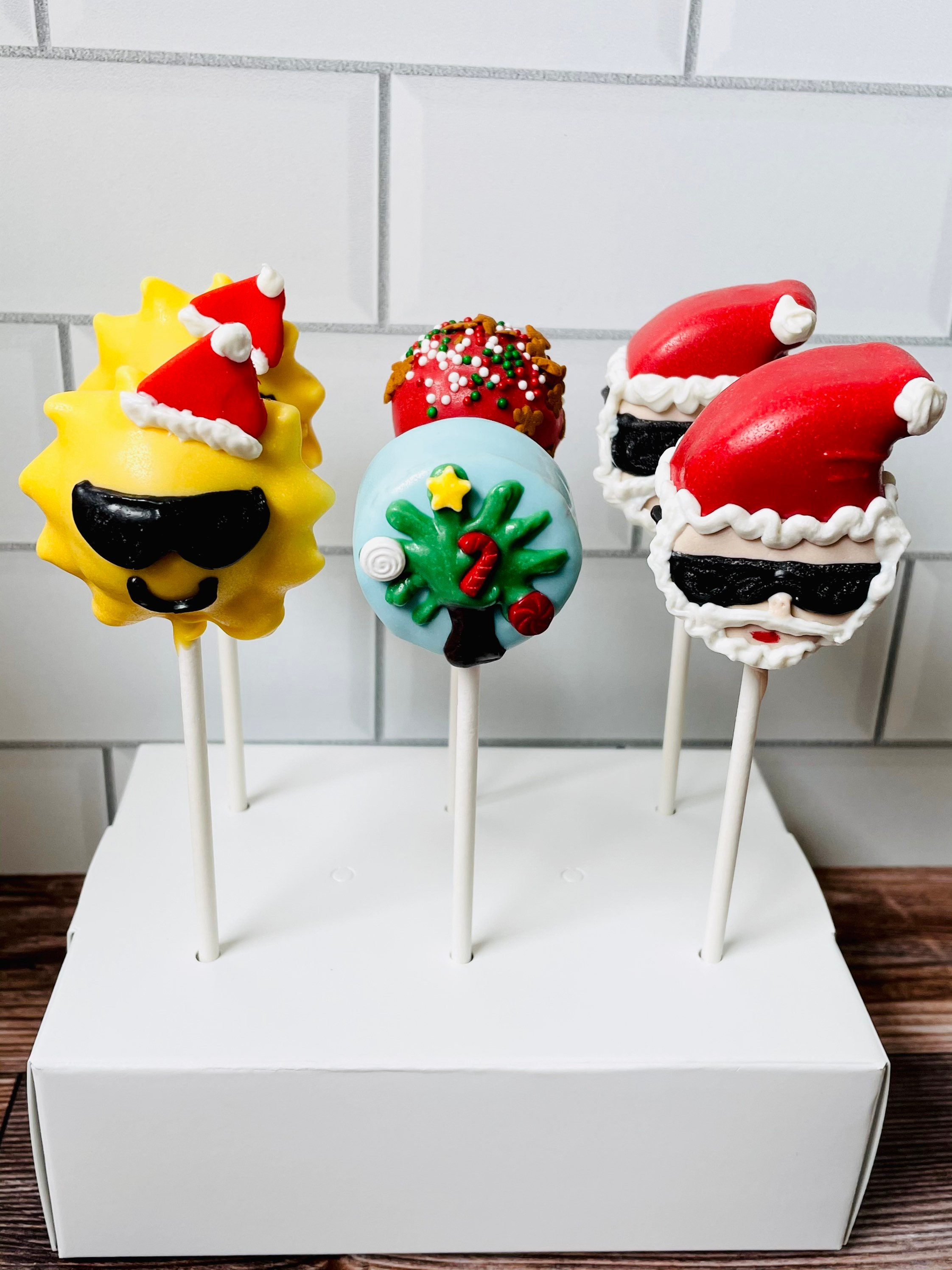 Christmas in July Cake Pops | Etsy