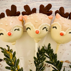 Reindeer Cake Pops