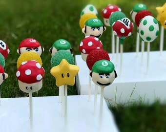 Video game character Inspired Cake Pops