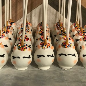 Unicorn Cake Pops