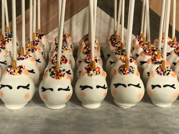 Unicorn Cake Pops Il_570xn