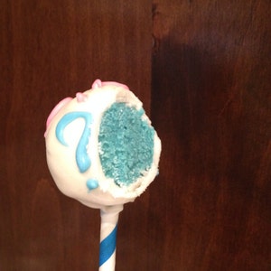 Gender Reveal Cake Pops image 2