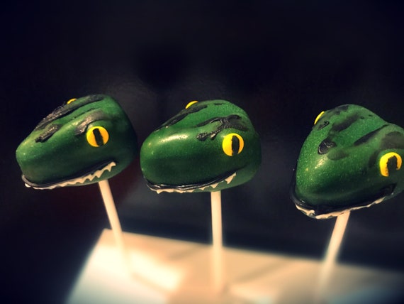 Dino Lizard Cake Pops Il_570xn