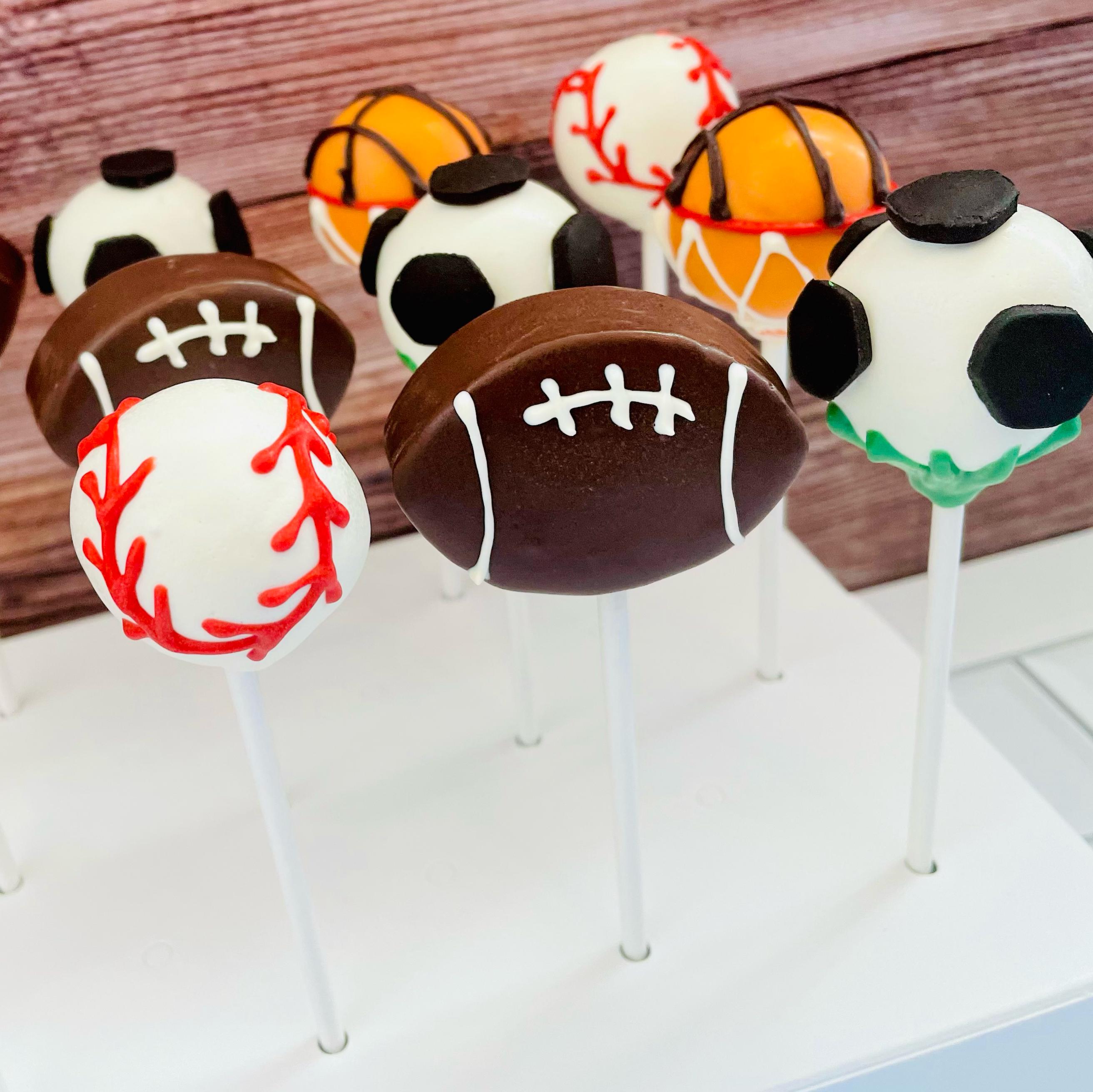 Sports Cake Pops - Etsy