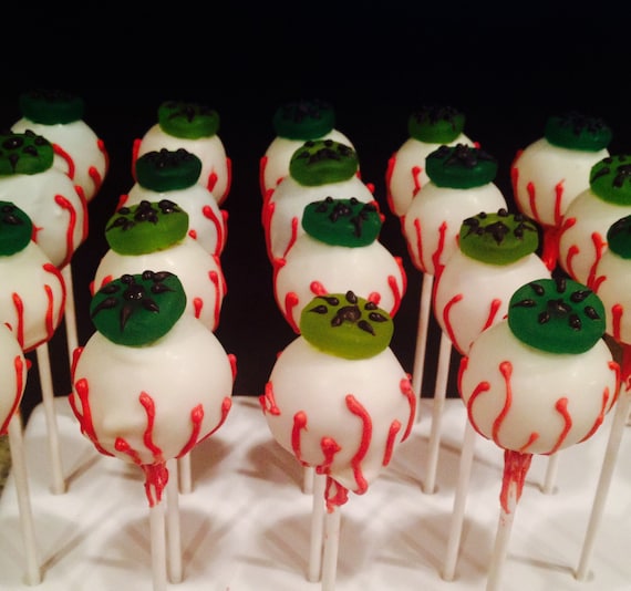 Eye Ball, Halloween Cake Pops Il_570xn