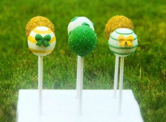 Green and Gold Cake Pops Il_570xn