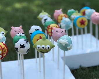 Toy Story Inspired Cake Pops