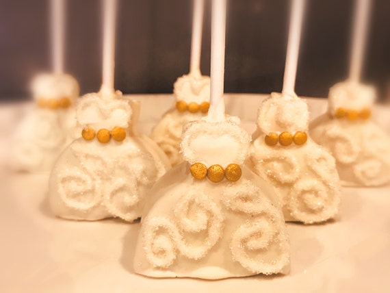 Wedding Dress Cake Pops Il_570xn