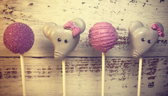 Elephant Cake Pops, elephant party favors, elephant theme party decor Il_570xn